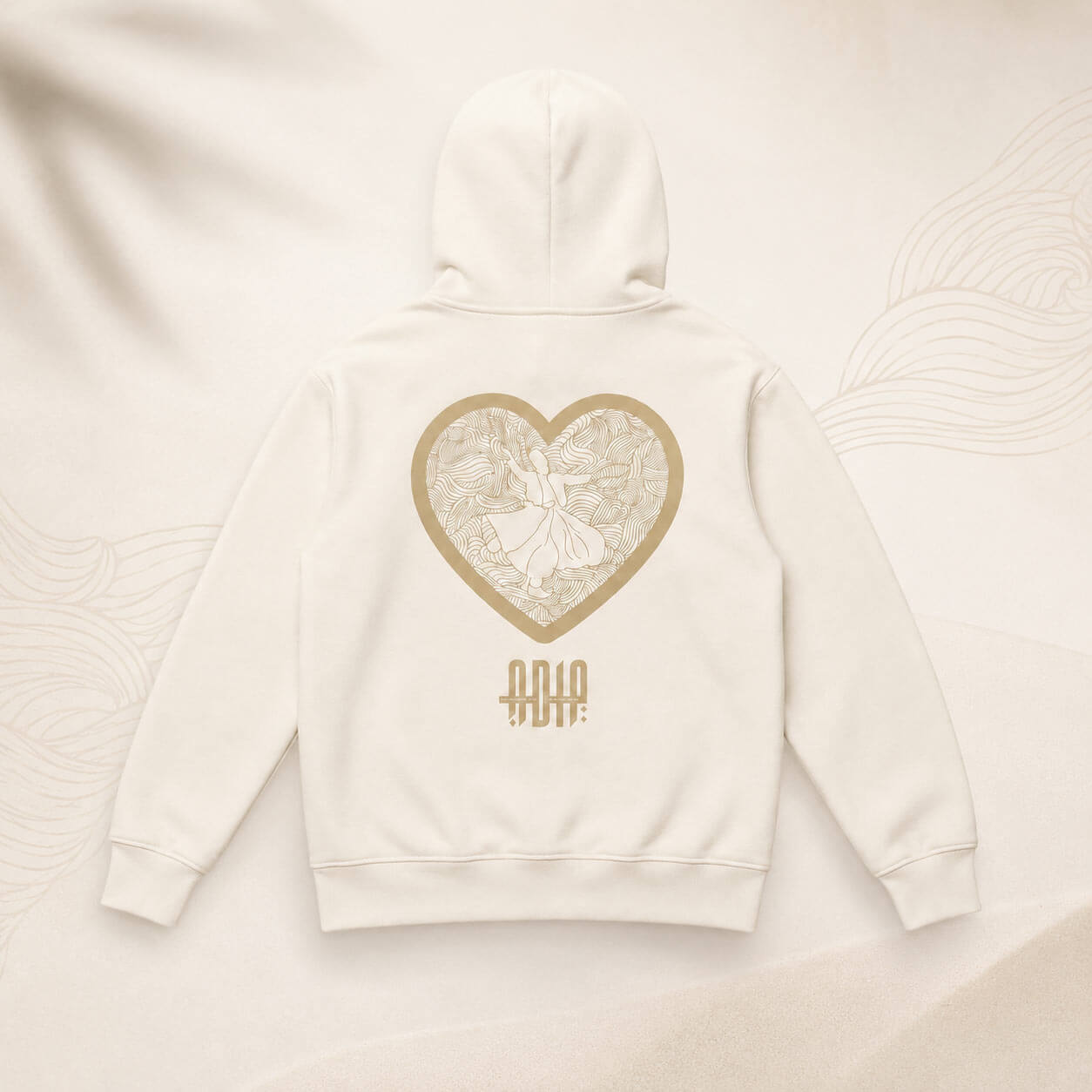 ADIP ivory hoodie