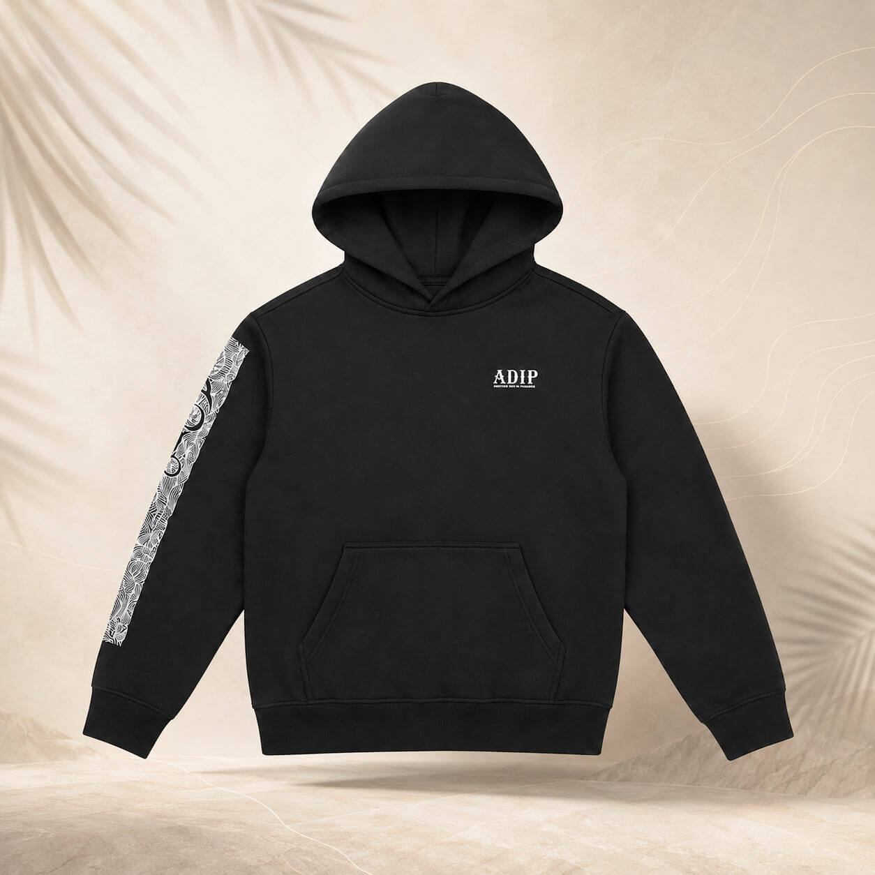 ADIP black hoodie