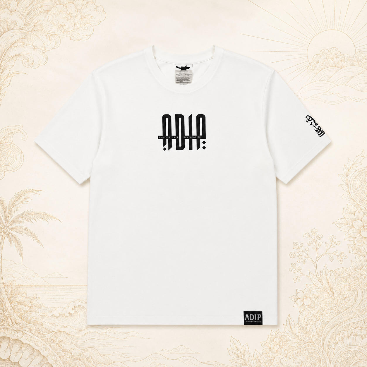 ADIP white T-shirt